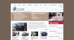 Desktop Screenshot of causenow.org